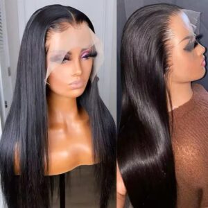 vietnamese raw straight wig – 30 inches (frontal lace wig)